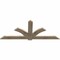 Ekena Millwork Redmond Rough Sawn Timber Gable Bracket, Douglas Fir, 84"W x 35"H x 2"D x 6"F, 10/12 Pitch GBW084X35X0206RED00RDF - alternate 4